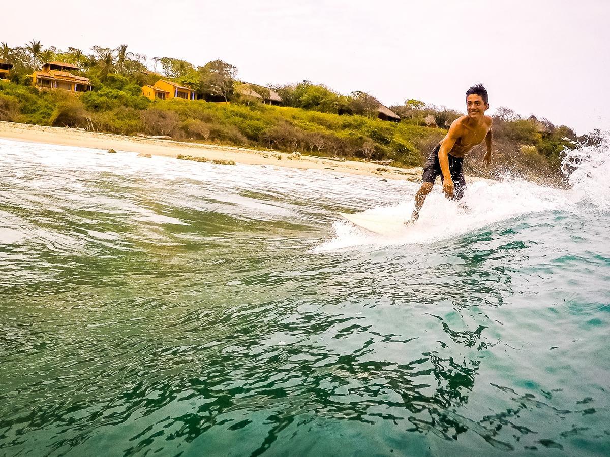 Hostel Experiencia Surf Camp Brisas de Zicatela Zewnętrze zdjęcie