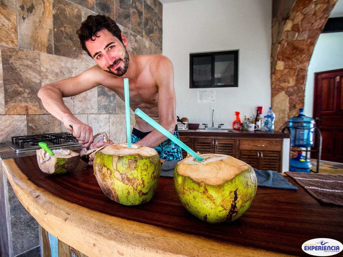 Hostel Experiencia Surf Camp Brisas de Zicatela Zewnętrze zdjęcie